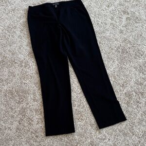 Eileen Fisher black pull on pants.